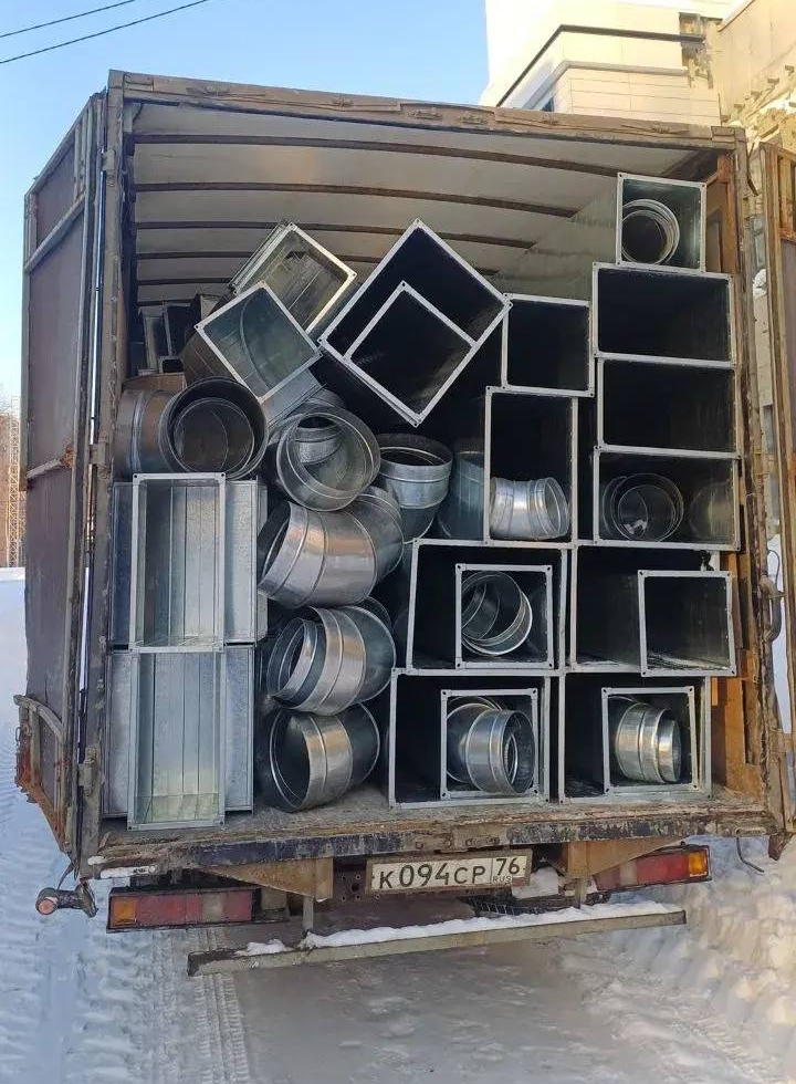 Отгрузка воздуховодов