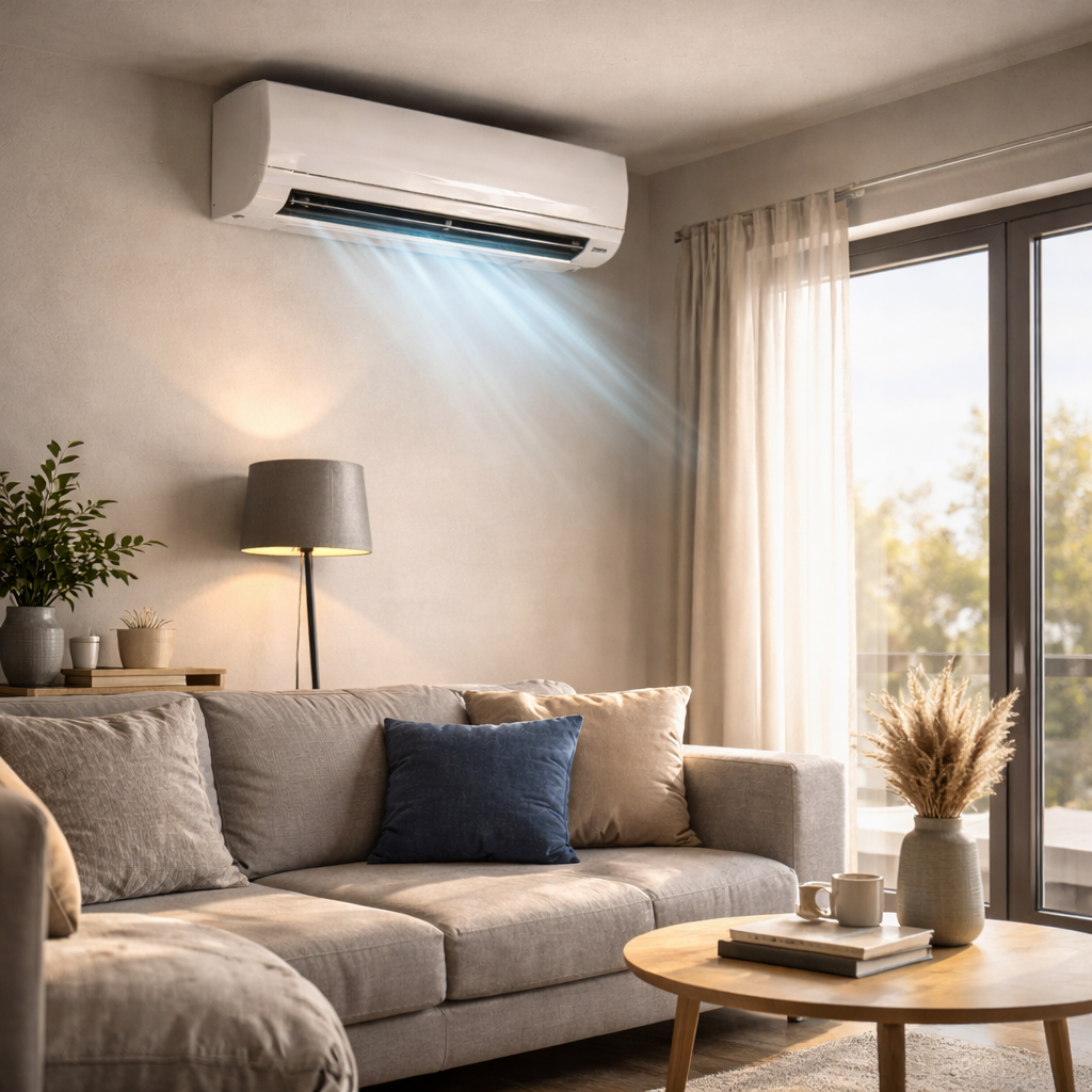 Кондиционер в интерьере дома