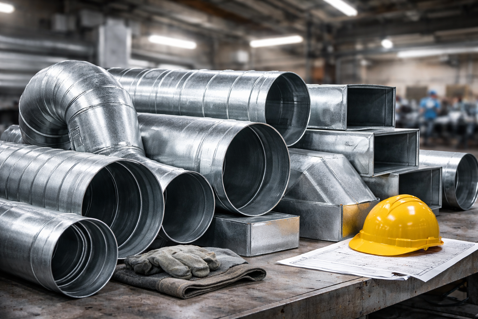 Воздуховоды из оцинкованной стали: где применяются и что важно учитывать