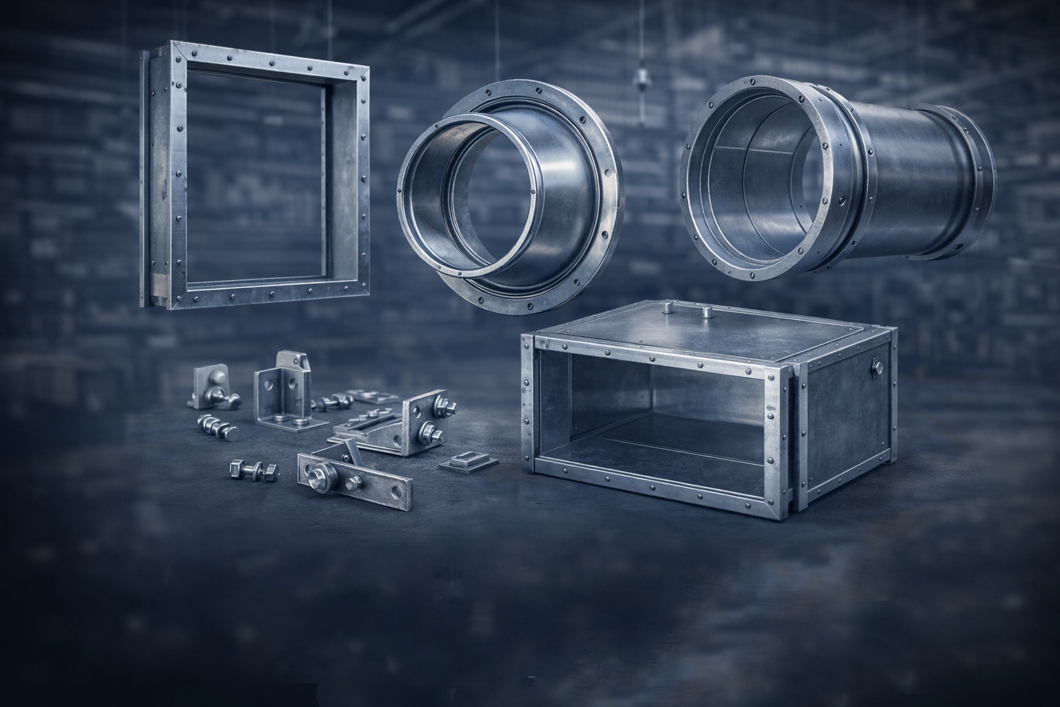 Фланцы и узлы присоединения